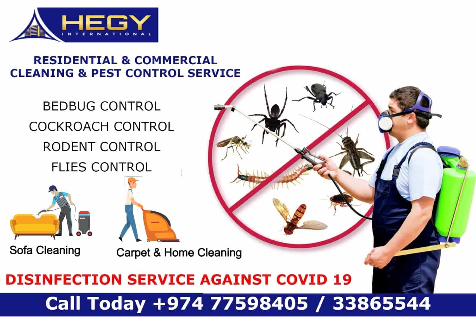 Hegy Cleaning & Pest Control Service